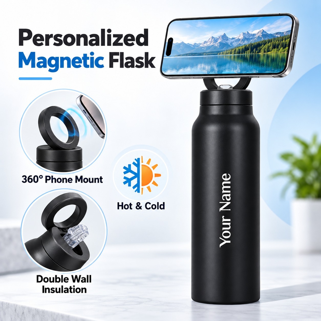 B8 Insulated Water Bottle